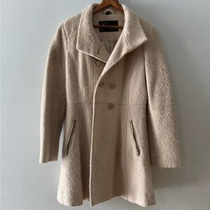 Guess Women's Beige Pea Coat